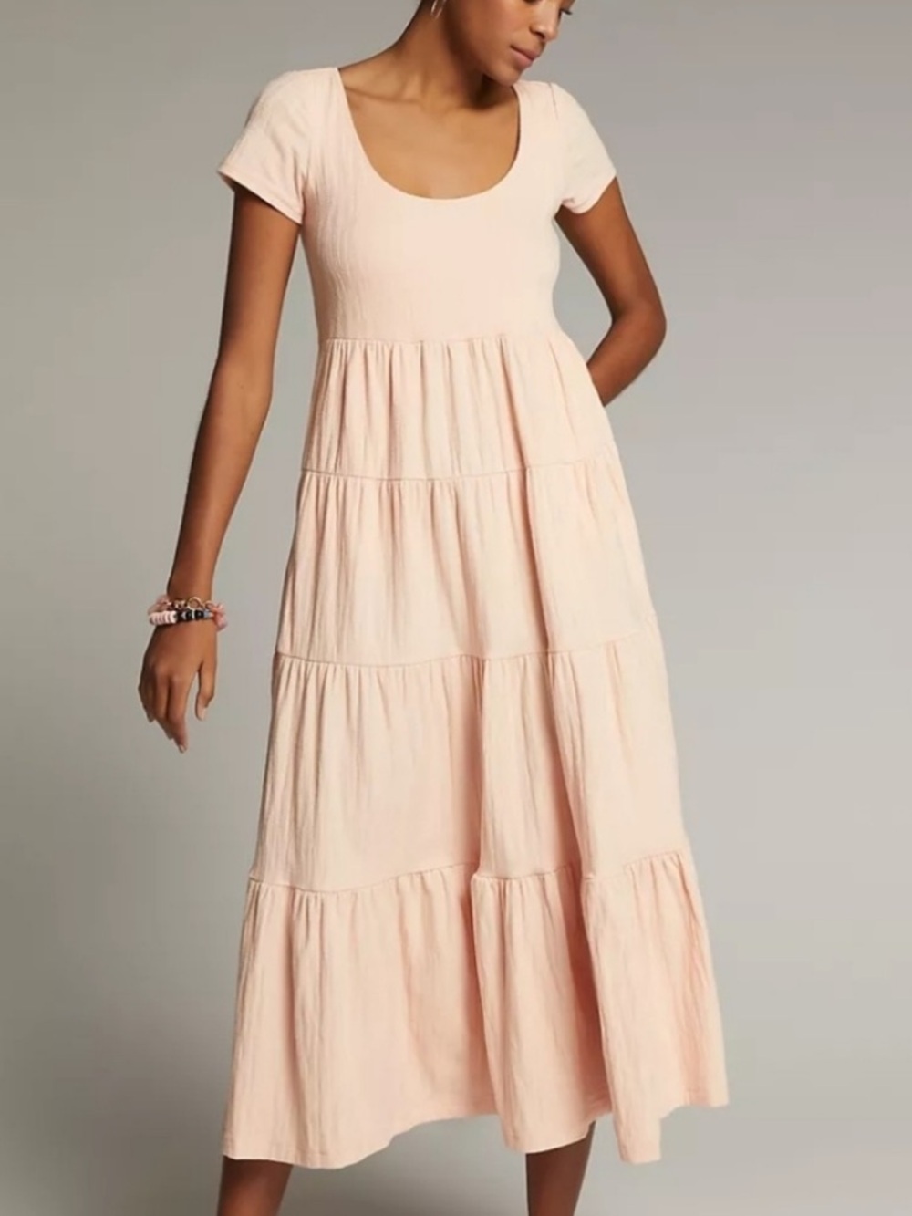 Anthropoligie Maeve Tiered Dress, 1X